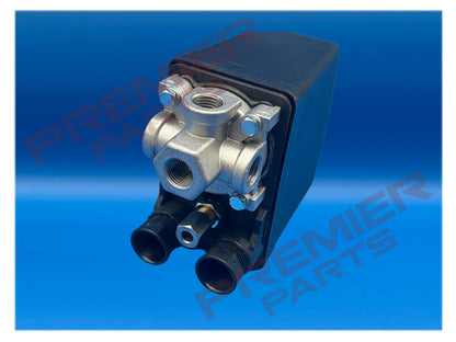 PRESSURE SWITCH 4 WAY 1/4 3 PHASE 20AMP 6MM UNLOADER