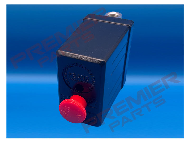 PRESSURE SWITCH 15AMP 240V 12BAR 175PSI MAX (4 X 1/4 PORTS)