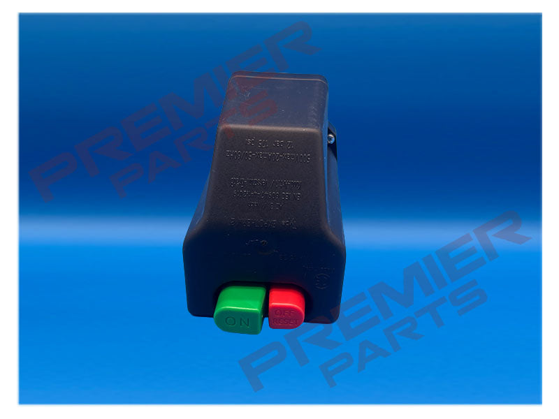 Pressure Switch (Ports 3/8 x1, 1/4 x3) 20amp 3 Phase 10-16amp Overload