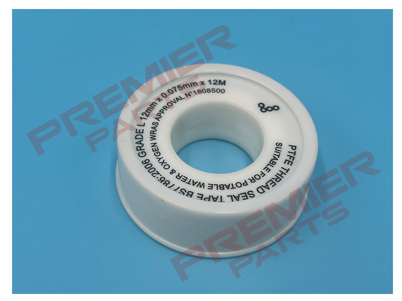 PTFE TAPE 12MM X 12M X 0.075