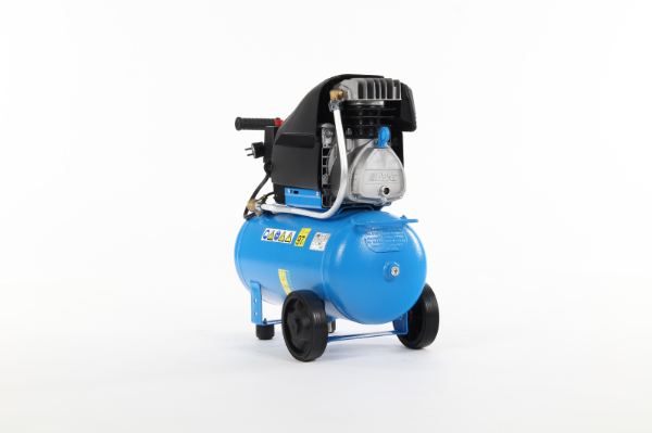 1129100173 ABAC Pole Position L30P Lubricated Single Phase Piston Compressor 24 LTR