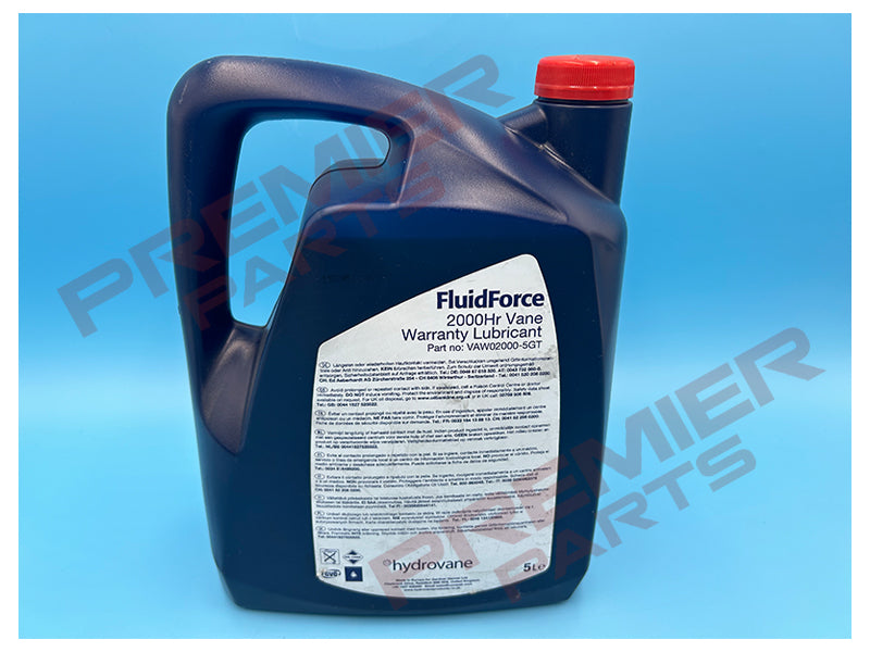 VAWO2000-5 OEM Hydrovane Fluidforce 2000hr Vane Warranty Lubricant - 5L
