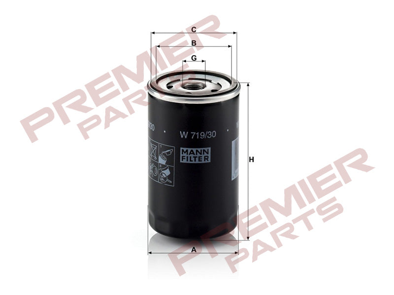MANN OIL FILTER W719/30