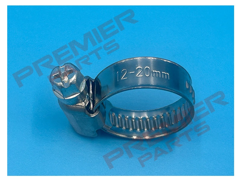 WORM DRIVE HOSE CLIPS 9MM WIDTH 8-60MM RANGES