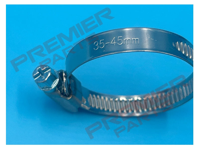 WORM DRIVE HOSE CLIPS 9MM WIDTH 8-60MM RANGES