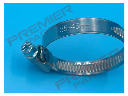WORM DRIVE HOSE CLIPS 9MM WIDTH 8-60MM RANGES